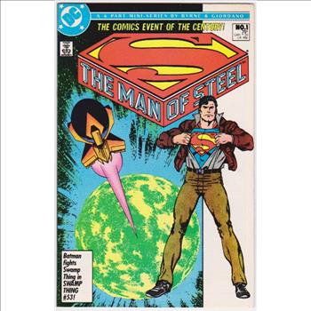 1986 DC Comics Superman The Man Of Steel #1 Issue