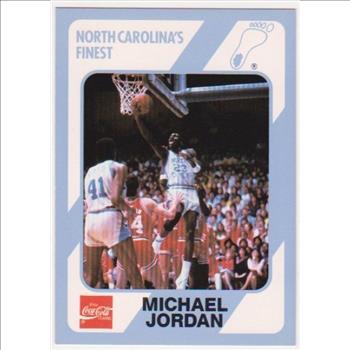 Michael Jordan 1989 North Carolina #14 College Card
