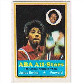 1973-74 Topps Julius Erving #240 Card - HOF'er