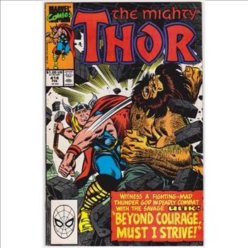 1990 The Mighty Thor #414 Issue - Marvel Comics
