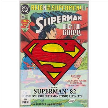 Sealed - 1993 DC Comics SUPERMAN #82 Issue 