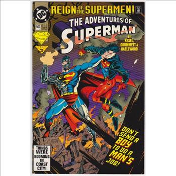 1993 DC Comics The Adventures Of Superman #503 Issue