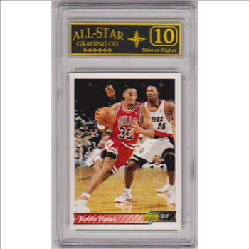 Graded 10 - Scottie Pippen 1992-93 Upper Deck #133 Card