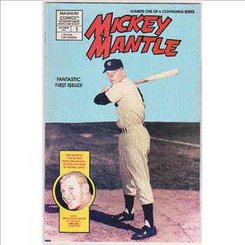 MICKEY MANTLE #1 Issue Comic Book - Magnum Comics