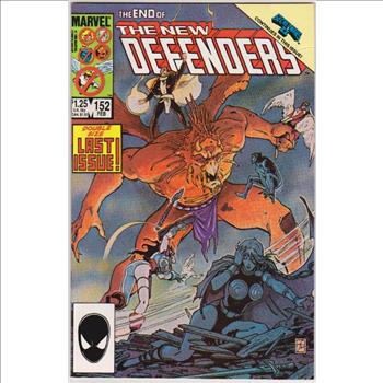 1986 Marvel Comics THE NEW DEFENDERS #152 Issue