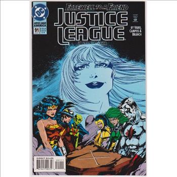 1994 DC Comics JUSTICE LEAGUE AMERICA #91 Issue