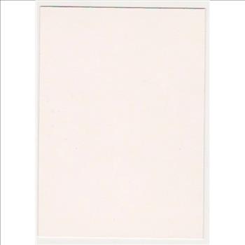 Blank Back Error - Joe Montana 1990 Pro Set Football Card