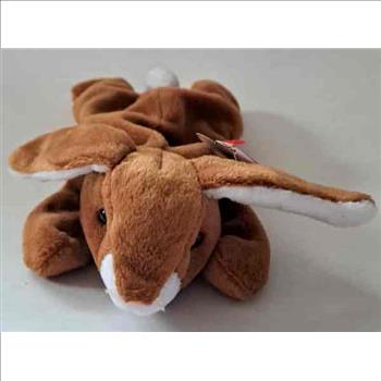 1995 Ty Beanie Baby Ears The Bunny - New With Tags