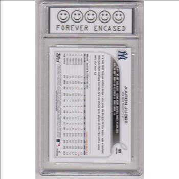 Graded Mint 9 - Aaron Judge 2022 Topps #99 Card