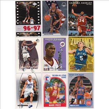 Basketball Card Collection w/ Michael Jordan, Scottie Pippen + More