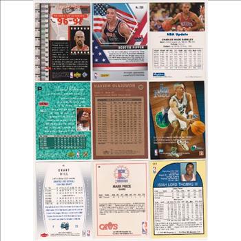 Basketball Card Collection w/ Michael Jordan, Scottie Pippen + More