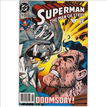 1993 DC Comics Superman The Man Of Steel #19 Issue