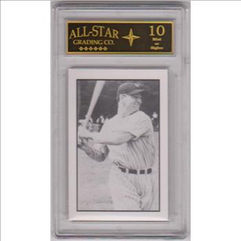 Graded 10 - Lou Gehrig 1984 R.G.I. #17 Card - HOF'er