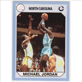 Michael Jordan 1990 North Carolina #44 College Card