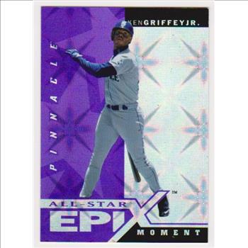 Ken Griffey, Jr. 1998 Pinnacle Epix Purple All-Star Moment #E1 Insert Card