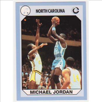Michael Jordan 1990 North Carolina #44 College Card