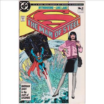 1986 DC Comics Superman The Man Of Steel #2 Issue