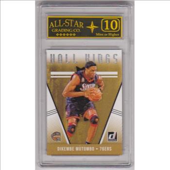 Graded 10 - Dikembe Mutombo 2018-19 Donruss #1 Card