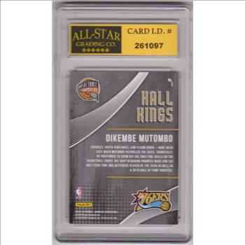 Graded 10 - Dikembe Mutombo 2018-19 Donruss #1 Card