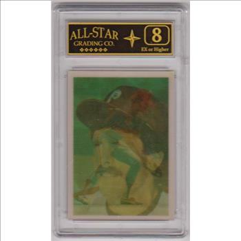 Graded 8 - Mike Schmidt 1986 Sportflics Decade Greats #55 Card