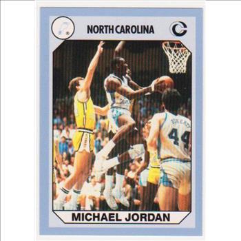 Michael Jordan 1990 North Carolina #3 College Card