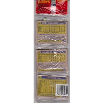  1987 Topps Baseball 49 Card Rack Pack w/ Ozzie Smith On Front