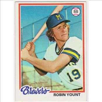 1978 Topps Robin Yount #173 Card - HOF'er