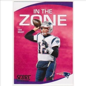 Tom Brady 2020 Score In The Zone #IZ-TB Insert Card