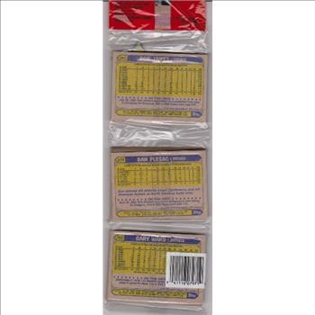 1987 Topps Baseball 49 Card Rack Pack w/ Dale Murphy On Front