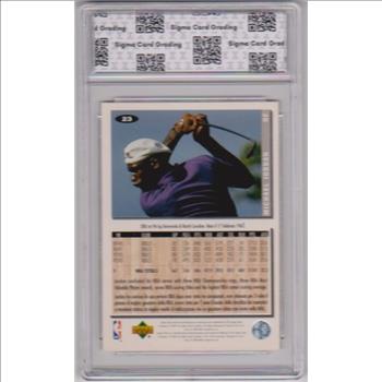 Graded Sigma Mint+ 9.5 - Michael Jordan 1994-95 Collector's Choice Italian #23 Card