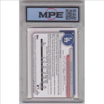 Graded MPE Mint 9 - Shohei Ohtani 2024 Bowman #33 Card