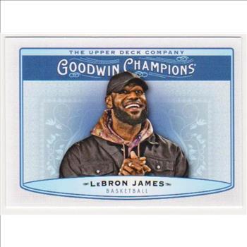 Lebron James 2019 Upper Deck Goodwin Champions #100 Card