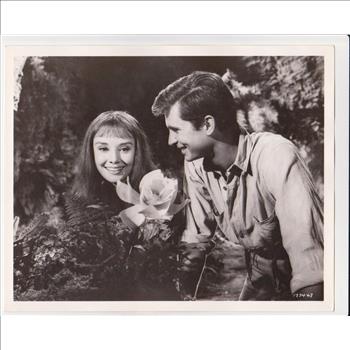 1959 Anthony Perkins + Audrey Hepburn In 