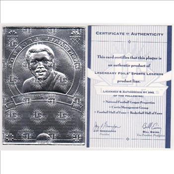 1993 Legendary Foils Elvin Hayes Sculpted Card With COA 