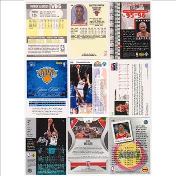 Basketball Card Collection w/ Michael Jordan, Scottie Pippen + More