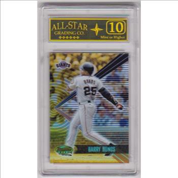 Graded 10 - Barry Bonds 2001 Bowman's Best #51 Card