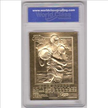 Rookie Graded Gem Mint 10 - Kobe Bryant 1996-97 Skybox EX-2000 Feel The Game 23 Kt Gold Card