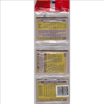 1987 Topps Baseball 49 Card Rack Pack w/ Dick Howser On Front