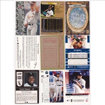 Baseball Card Collection 1985-2007 w/ Babe Ruth + More