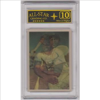 Graded 10 - Jackie Robinson 1986 Sportflics Decade Greats #28 Card