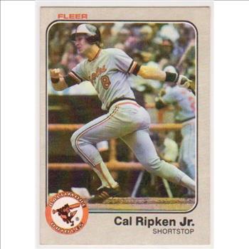 1983 Fleer Cal Ripken, Jr. #70 Card - 2nd Year - HOF'er