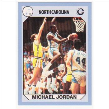 Michael Jordan 1990 North Carolina #3 College Card