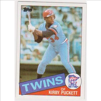 1985 Topps Kirby Puckett #536 Rookie Card