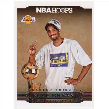 Kobe Bryant 2017-18 Hoops Career Tribute #294 Card