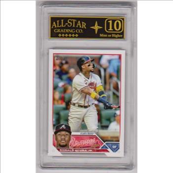 Graded 10 - Ronald Acuna Jr. 2023 Topps #150 Card