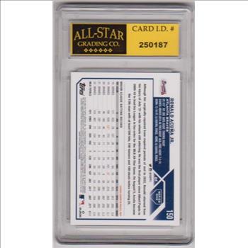 Graded 10 - Ronald Acuna Jr. 2023 Topps #150 Card