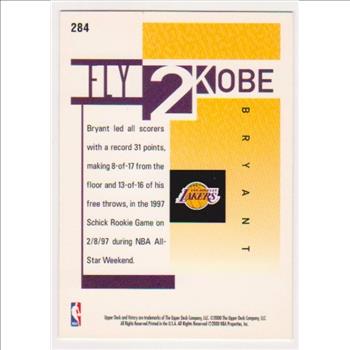 Kobe Bryant 2000 Upper Deck Victory #284 Card