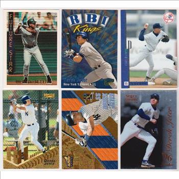 6 Different Derek Jeter Cards - 1995 Topps Future Star + More