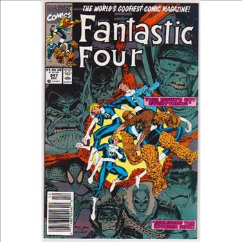 1990 Marvel Comics Fantastic Four #347 Issue 