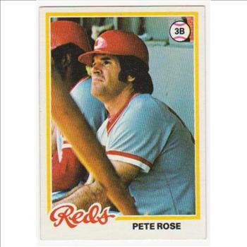 1978 Topps Pete Rose #20 Card